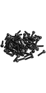 Amazon.com: uxcell M3 x 40mm Alloy Steel Hex Bolt Socket Head Cap